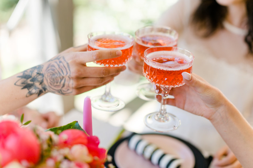 Erwähle deine Brautjungfern oder sag nach der Hochzeit Danke mit einem Bridesmaid Dinner (c) Jana Köhler