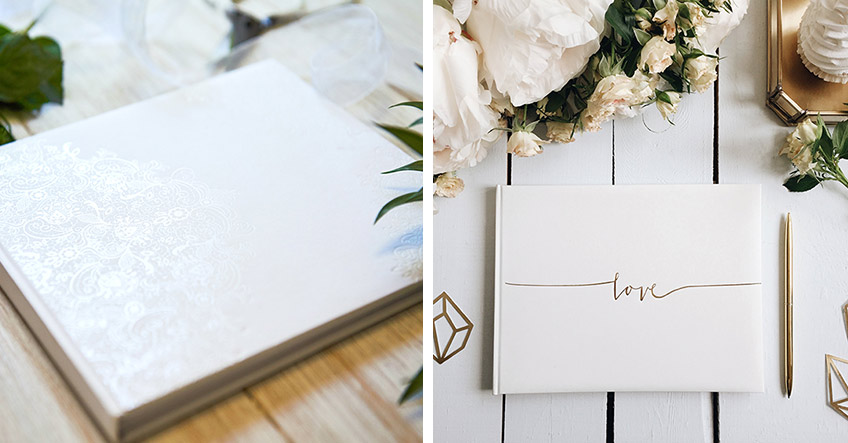 Filigrane Zierden und Gold-Schriftzüge gehören zu jeder Fine Art Hochzeit dazu