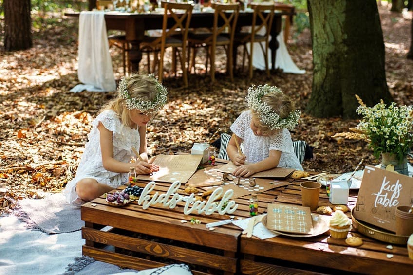 Hochzeiten im Herbst kollidieren weniger wahrscheinlich mit dem Familienurlaub