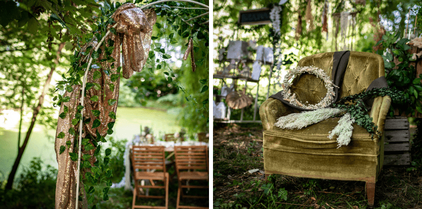 Pampasgras passt perfekt zu verschiedenen Stilen, z.B. Greenery und Vintage