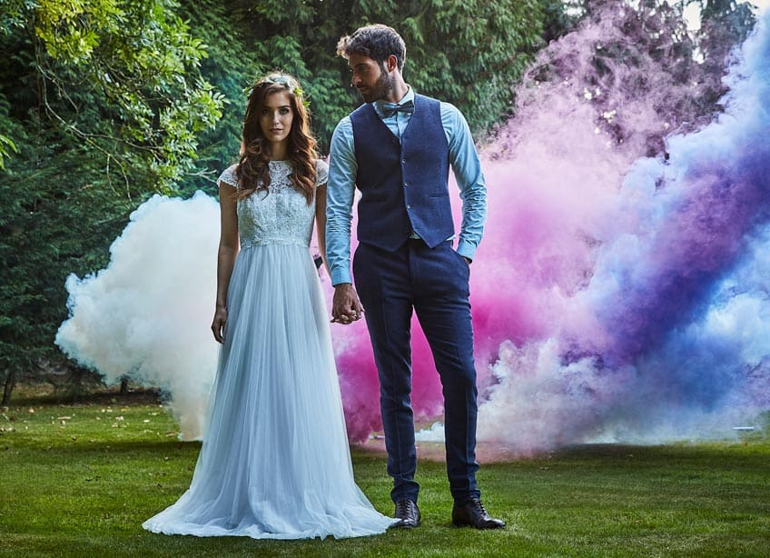 Bei der Festival-Hochzeit kann es schick UND bequem zugehen