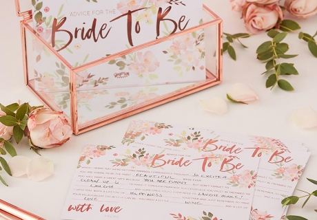 Advice Cards - eine liebevolle und schöne Spielidee für die Brautparty