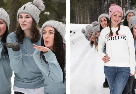 Winter-JGA - Team-Pullis und Wintersport statt JGA-T-Shirts und Bauchläden (c) Josina Kaiser - Hochzeitsverliebt