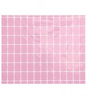 Deko-Vorhang "Squares" - pastell rosa - 1 x 2 m