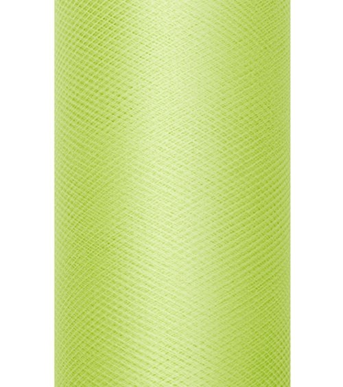 Tischläufer aus Tüll - hellgrün - 30 cm x 9 m