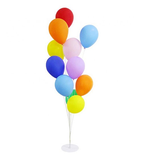 Ballonständer aus Kunststoff für 11 Ballons - 150 cm