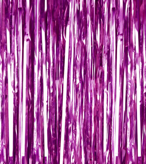 Glitzer-Vorhang - violett - 0,9 x 2,5 m