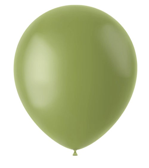 Standard-Luftballons - olivgrün - 10 Stück