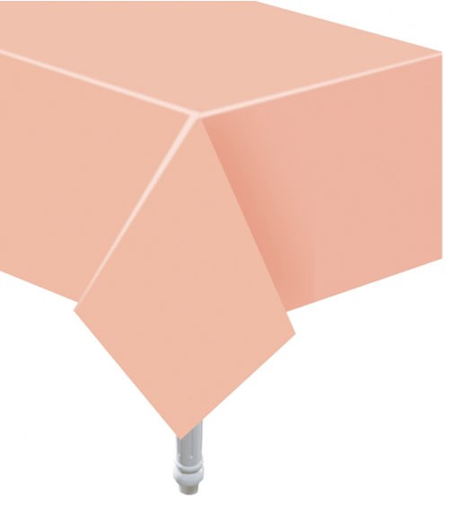 Papier-Tischdecke - rosa - 132 x 183 cm