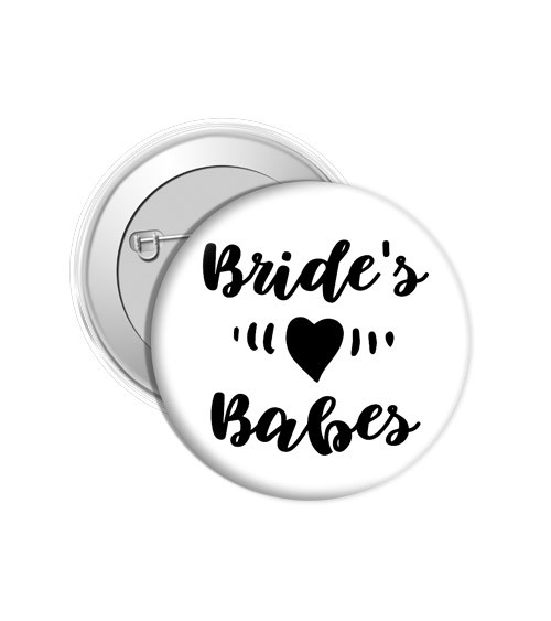 Dein Button "Brides Babes" - Farbwahl