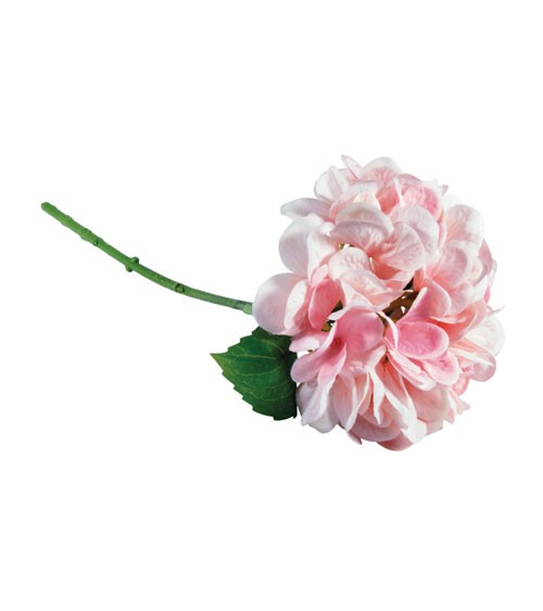 Künstliche Hortensie - rosa - 33 cm