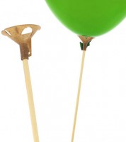 Ballon-Tragestäbe Eco - 10 Stück