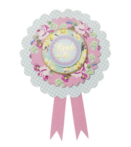 Bride to be Rosette "Truly Scrumptious"