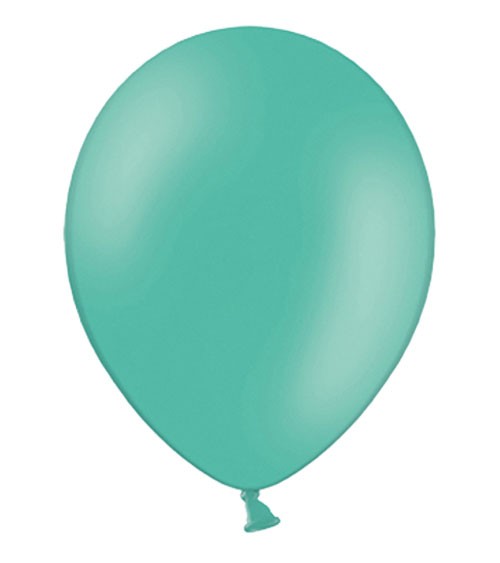 Standard-Luftballons - aquamarin - 100 Stück
