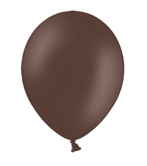 Standard-Luftballons - braun - 10 Stück