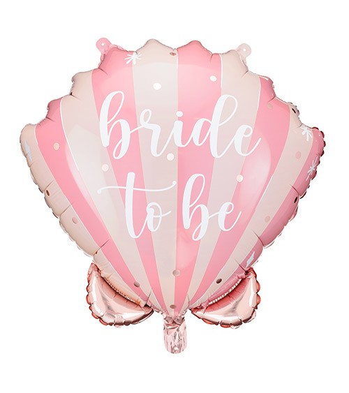 Supershape-Folienballon "Muschel" - Bride to Be