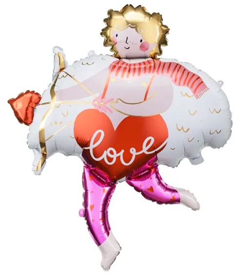Supershape-Folienballon "Amor" - 82 x 99 cm