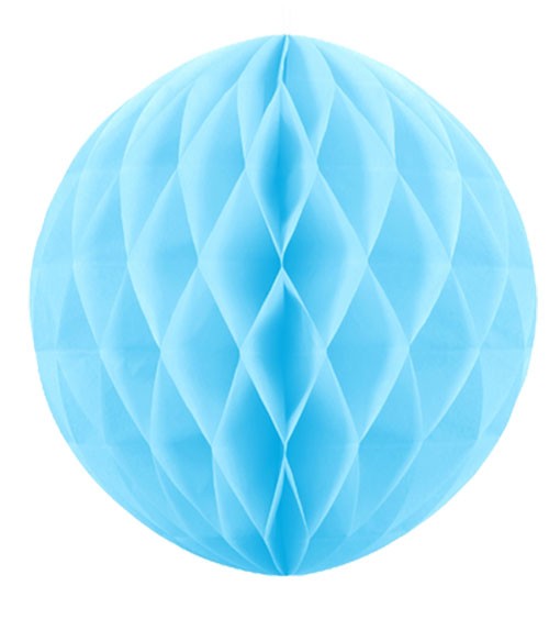 Wabenball - 30 cm - skyblue