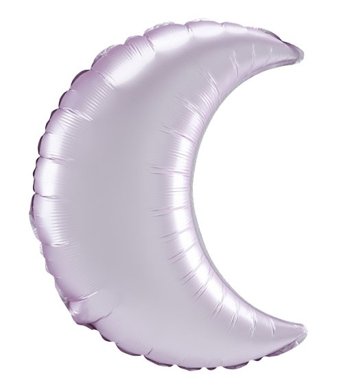 Shape-Folienballon "Mond" - Satin rosa
