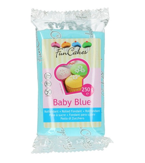 FunCakes Fondant - baby blue - 250g