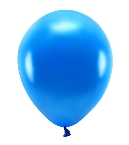 Metallic-Ballons - navyblau - 30 cm - 10 Stück