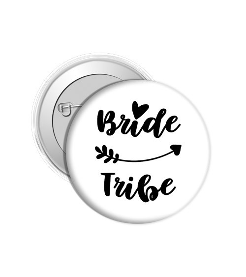 Dein Button "Bride Tribe - Arrow" - Farbwahl