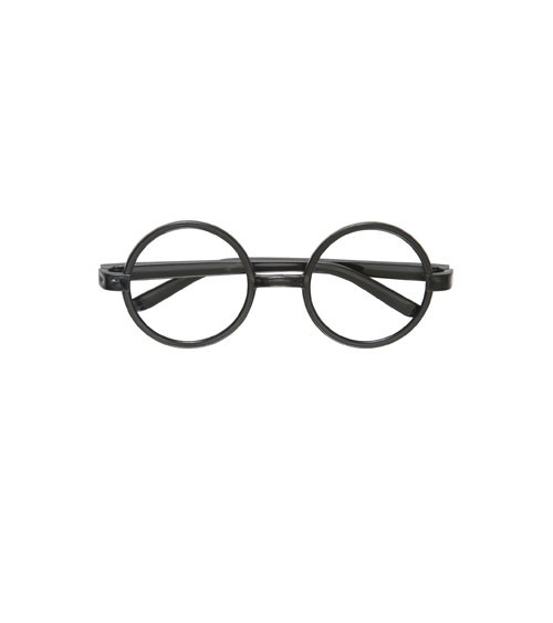 Partybrillen "Harry Potter" - schwarz - 4 Stück