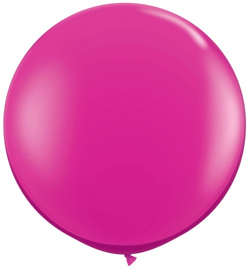 Riesiger Rundballon - pink - 90 cm