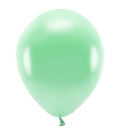 Metallic-Ballons - mint - 30 cm - 10 Stück