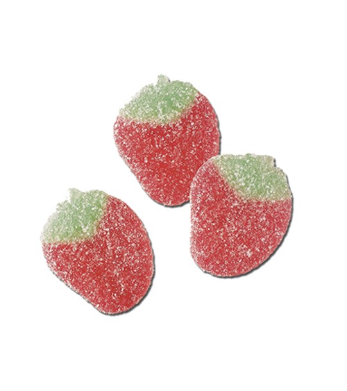 Fruchtgummi - Wilde Erdbeeren - 500 g