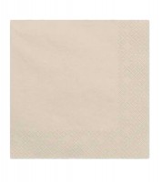 Servietten - beige - 20 Stück