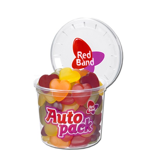 Fruchtgummi-Herzen - Autopack - 200 g