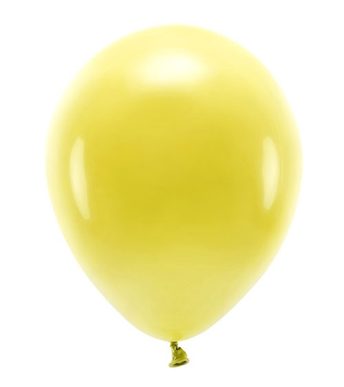 Standard-Ballons - dunkelgelb - 30 cm - 10 Stück