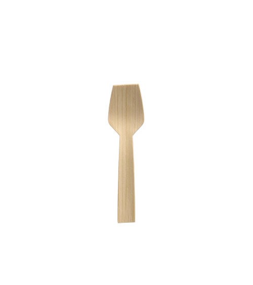Bambus-Eislöffel "Pure" - 9,2 cm - 50 Stück