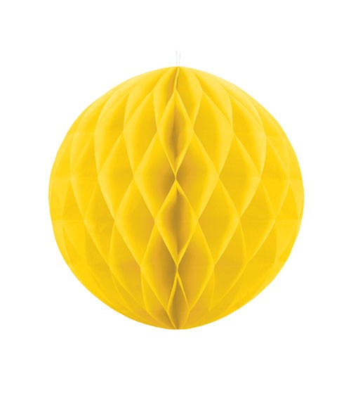 Wabenball - 20 cm - gelb