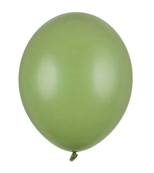 Standard-Luftballons - pastell rosemary green - 100 Stück