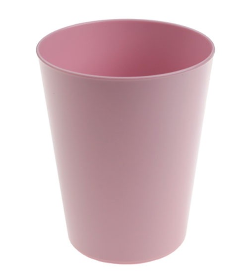 Trinkbecher aus Kunststoff - rosa - 330 ml - 6 Stück