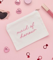 Baumwolltäschchen "Maid of Honour" - 20 x 15 cm