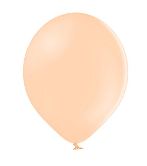 Standard-Luftballons - pastell pfirsich - 30 cm - 10 Stück
