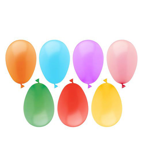 Luftballon neu OVP bunt 100 Wasserbomben 