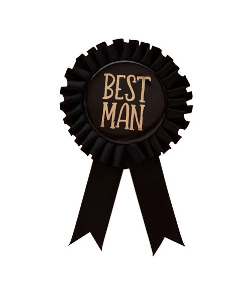 Orden "Best Man" - schwarz